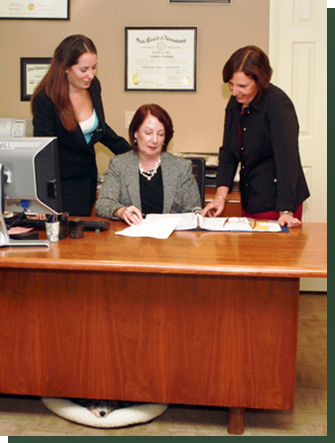 Kathy Kelley and Members of Staff